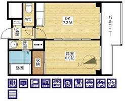 物件の間取り画像