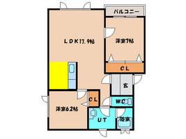 物件の間取り画像