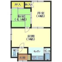たかはし荘の間取り