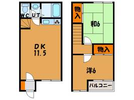 コーポ純の間取り