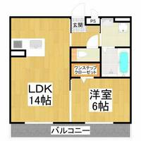 サウスメゾンジャスミンの間取り