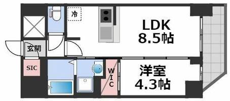物件の間取り画像