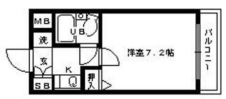 物件の間取り画像