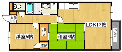 物件の間取り画像