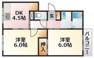 物件の間取り画像
