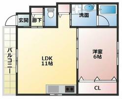 物件の間取り画像