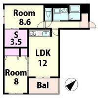 物件の間取り画像