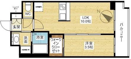 物件の間取り画像
