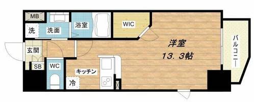 La Douceur梅田Westの間取り