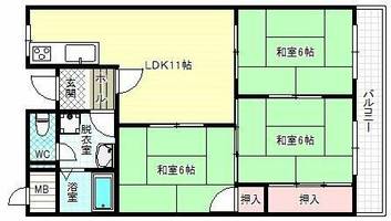 物件の間取り画像