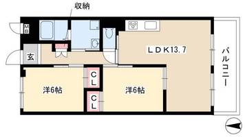 物件の間取り画像