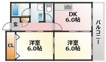 物件の間取り画像
