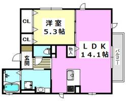 物件の間取り画像