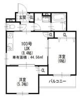 物件の間取り画像