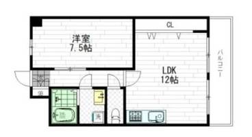 物件の間取り画像