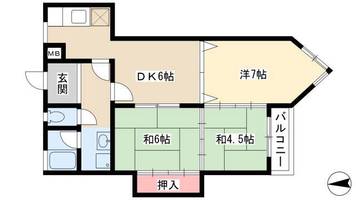 物件の間取り画像