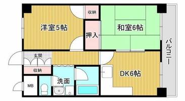 物件の間取り画像