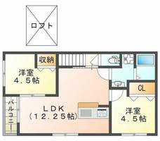 物件の間取り画像