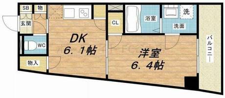 物件の間取り画像