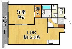 シャトレ岸の浦の間取り