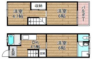 物件の間取り画像