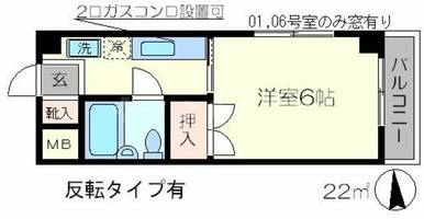 物件の間取り画像