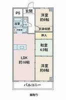 物件の間取り画像