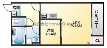 物件の間取り画像