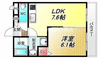 フウキパレス東山本の間取り