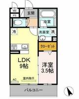 物件の間取り画像