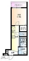 大阪府大阪市城東区中浜3丁目(アパート)の賃貸物件の間取り