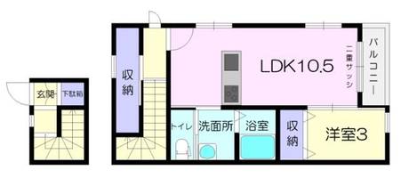 物件の間取り画像