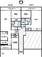 物件の間取り画像