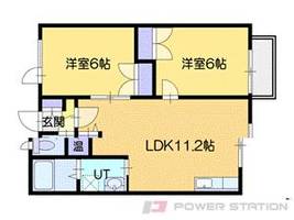 ピュアパレスⅡBの間取り