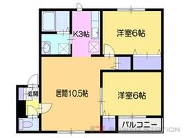 物件の間取り画像