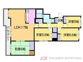 物件の間取り画像