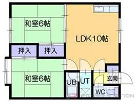 12号線マンションの間取り