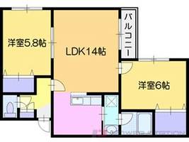 物件の間取り画像