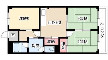 物件の間取り画像