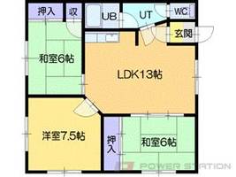 物件の間取り画像