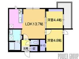 物件の間取り画像