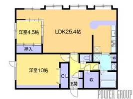 物件の間取り画像