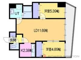 物件の間取り画像