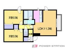 物件の間取り画像