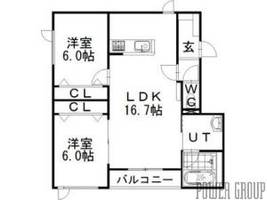 物件の間取り画像