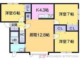 物件の間取り画像