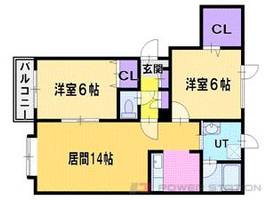 グラヴィスの間取り