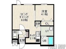 物件の間取り画像