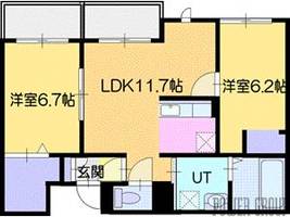 物件の間取り画像