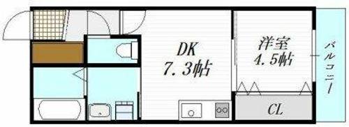 Gradito花園の間取り